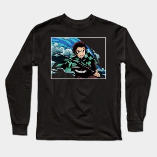 Demon Slayer Third Form Long Sleeve T-Shirt